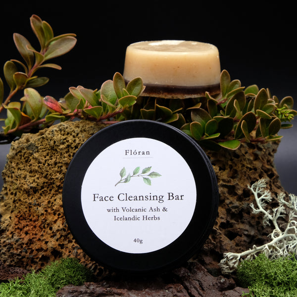 Face Cleansing Bar with Volcanic Ash